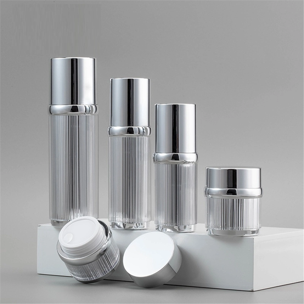 High quality/High cost performance  Customized Cheap Factory Price Container Set Cosmetic Cream Face Cream Glass Jar Beauty Lotion Cosmetic Packaging