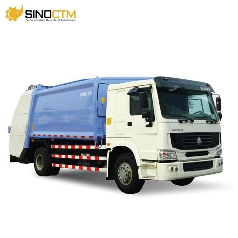 Heavy Duty Truck 15cbm Garbage Compactor Truck Sinotruk HOWO Rhd