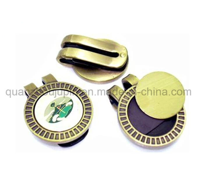 OEM Metal Magnetic Promotional Golf Hat Cap Clip