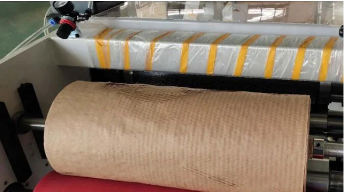 Almofada de proteção de 500 mm largura Máquina de fabrico de papel Honeycomb