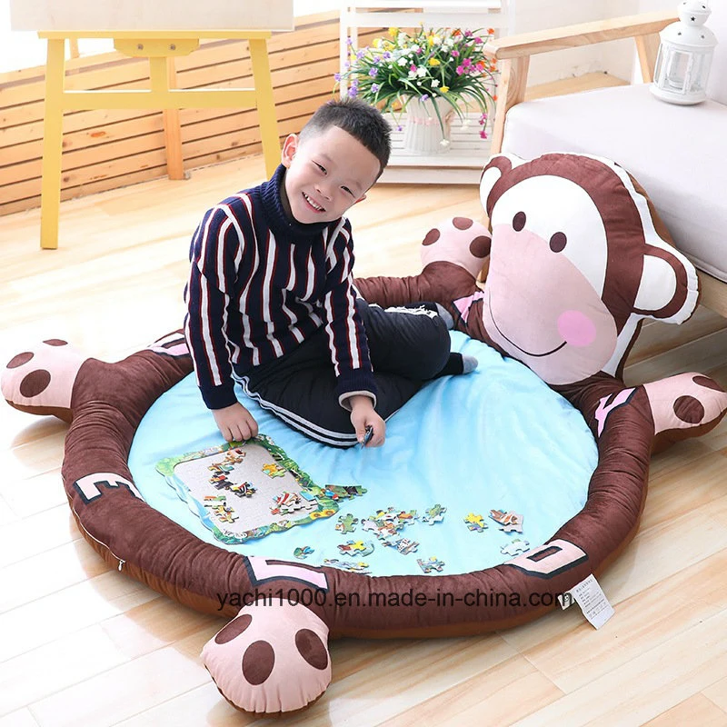 Hot Sell Cute Cartoon Carpet Plush Toy Baby Play Gym Mat