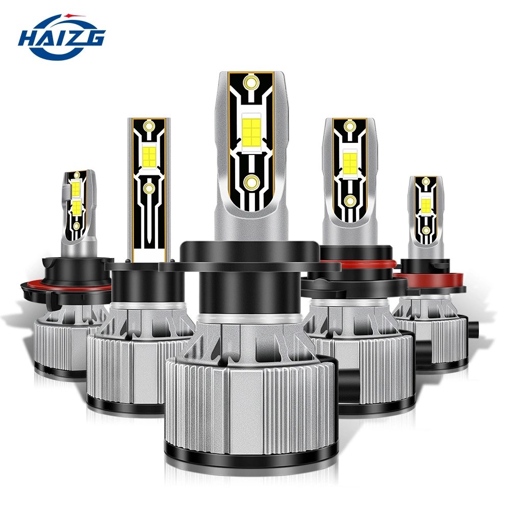 Haizg New Design Auto Light Accessories H1 H7 H4 S9 LED Headlights Bulbs