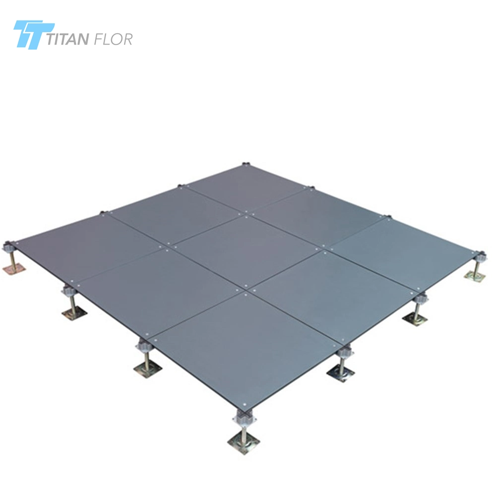 Good Performance 600X600 Carpet Cover Bare Finished Raised Floor System for Office