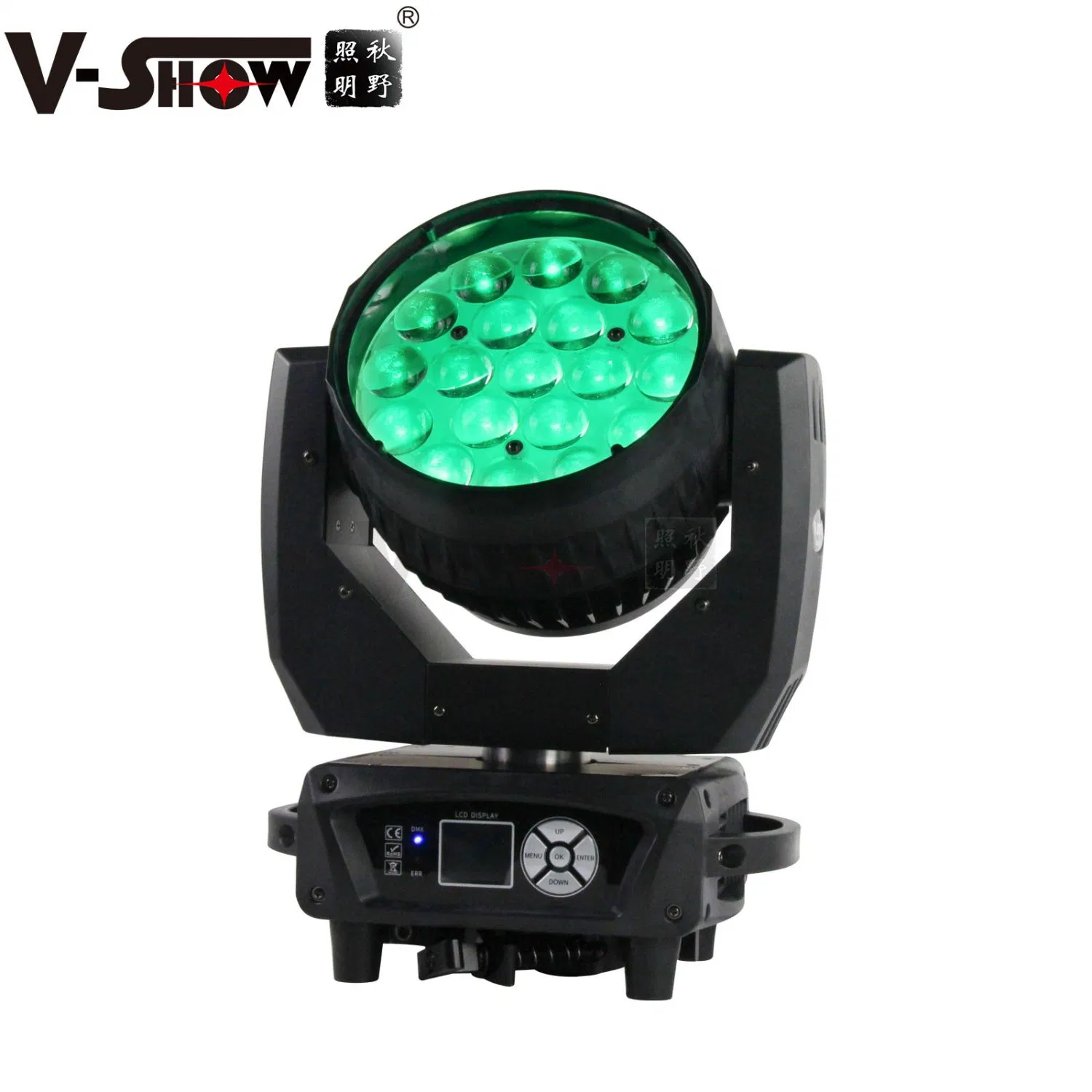 V-mostrar 19*15 Watt V-Mostrar Aura Martin movendo o farol dianteiro