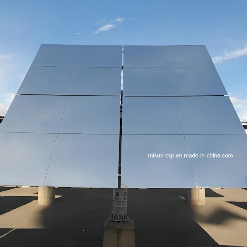 Fábrica 500 graus Celsius 10.06 metros por 9.73 metros CSP Tower Heliostat para geração de Energia térmica Solar