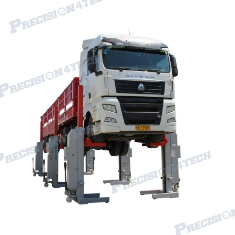 Precision Brand Customized 30t 4 Post Commercial Heavy Truck Lift / Fahrzeug Lkw Lift