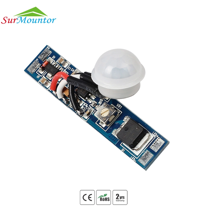 PIR001t Small PCB Motion Sensor Light Switch Remote Control Light Switch