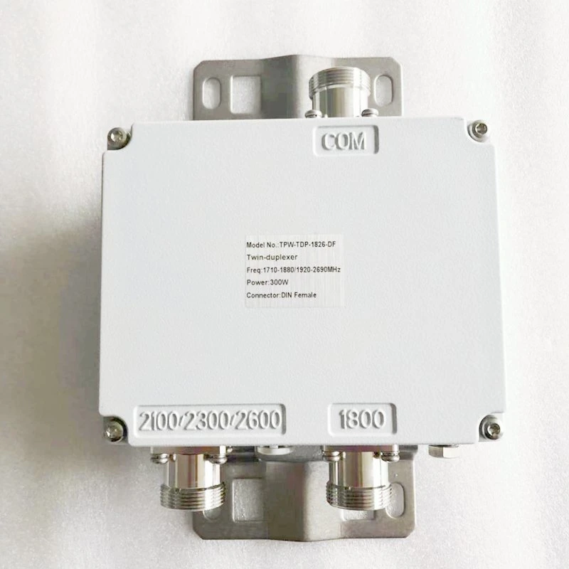 Topwave Combiner 1710-1880/1920-2690MHz RF duplexer Diplexer con conector hembra DIN