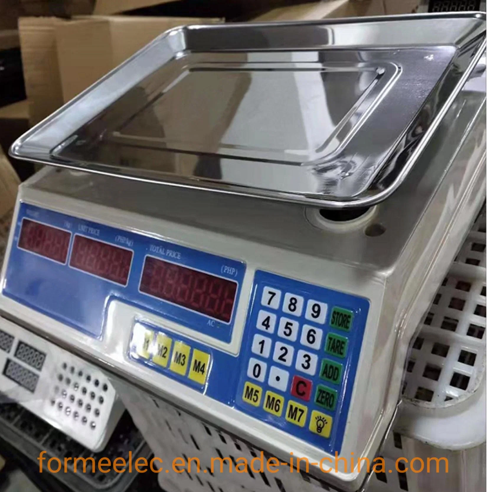 Price Computing Vegetable Scale Fruit Weight Scale 30kg Electronic Weigher Digital Price Scale