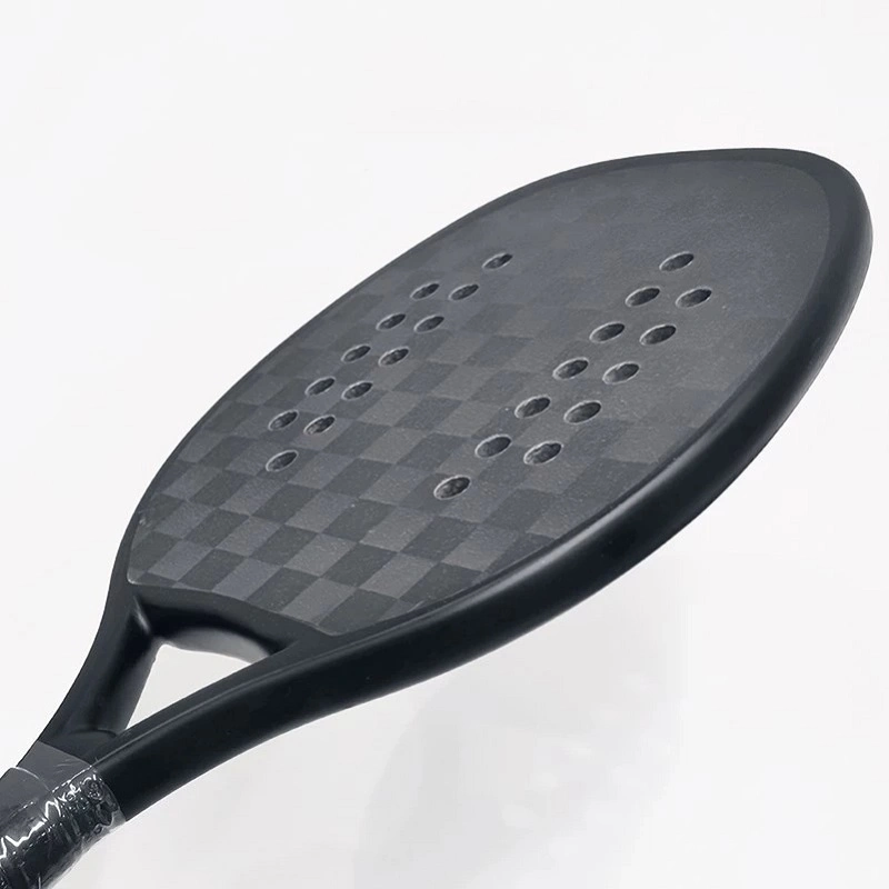 Factory Price Rough Surface Full Graphite Carbon Light Weight Racket Beach Tennis