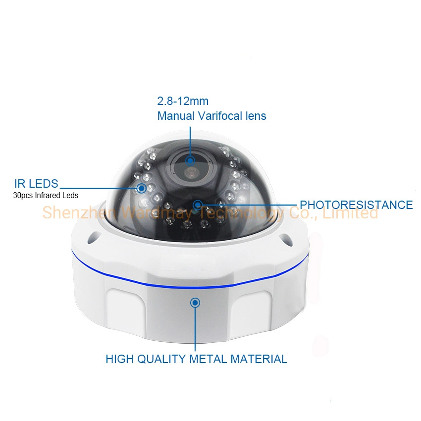 1080p 5X Zoom CCTV-Netzwerk-Video-Digital-IP-Kamera für den Innenbereich