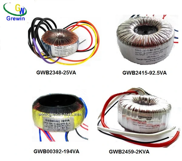 Transformador Toroidal de folha de silício para o comando da máquina