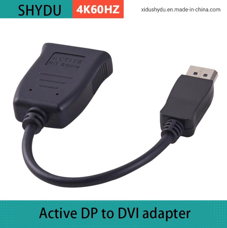 Combined Screen Display, Active Male to Female 4K 60Hz Dp to DVI Displayport Adapter