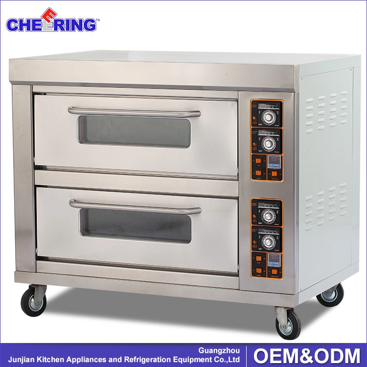 Commercial Bread Machines Bakery Equipment Prices 2 Decks 4 Trays Oven Bakery Deck Gas Oven Prices