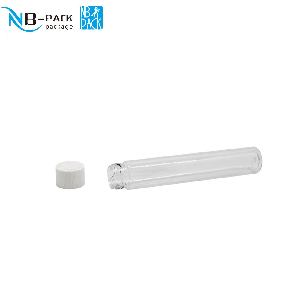 Tubo plástico de color frasco de compresión redonda Pop Top Vial Pill Envase Jar frascos de Medicina paquete de plástico