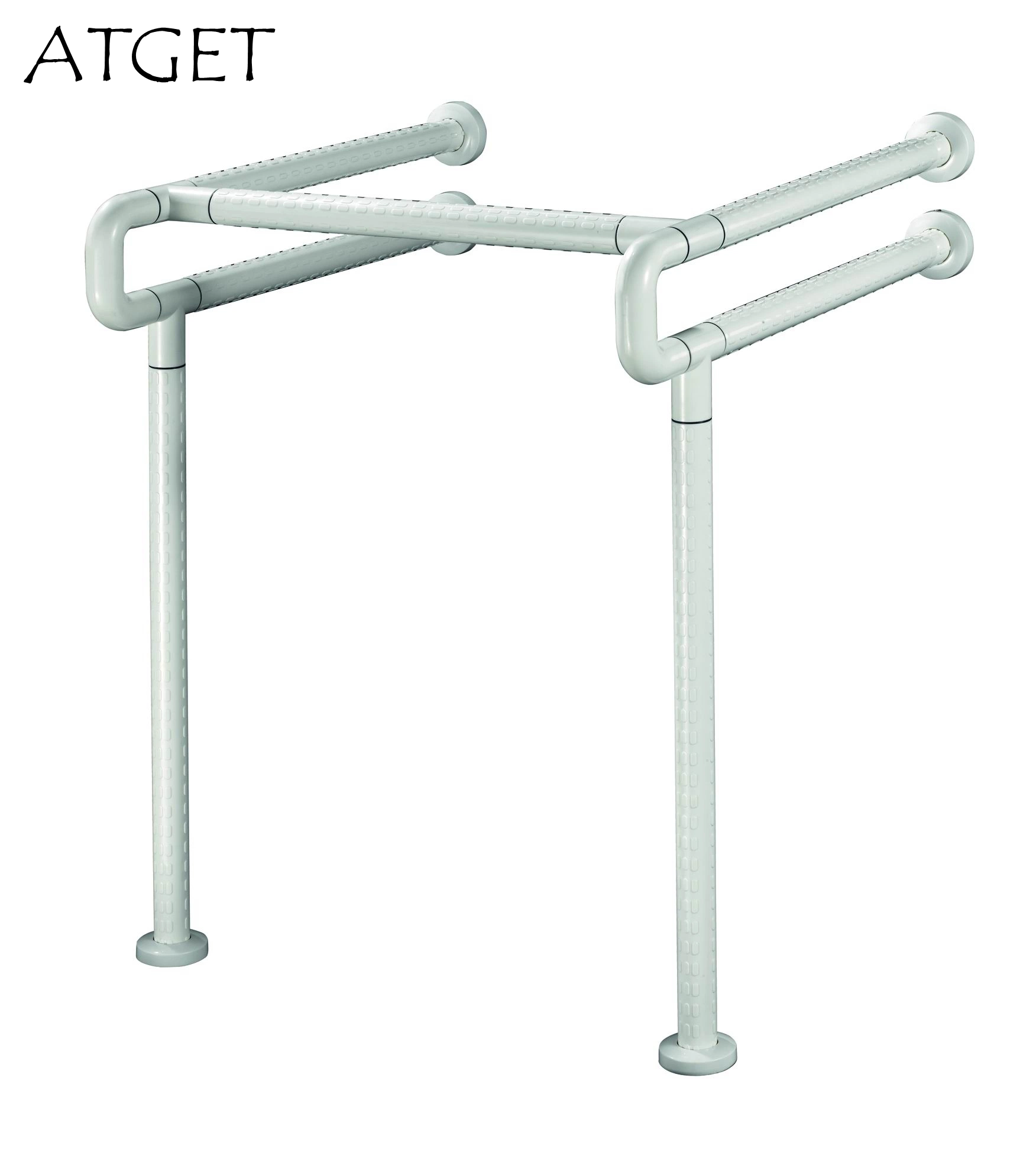 BNH-N9035 ABS barre de sécurité antibactérienne pour poignée de sécurité antiskid (Yeolow/White)