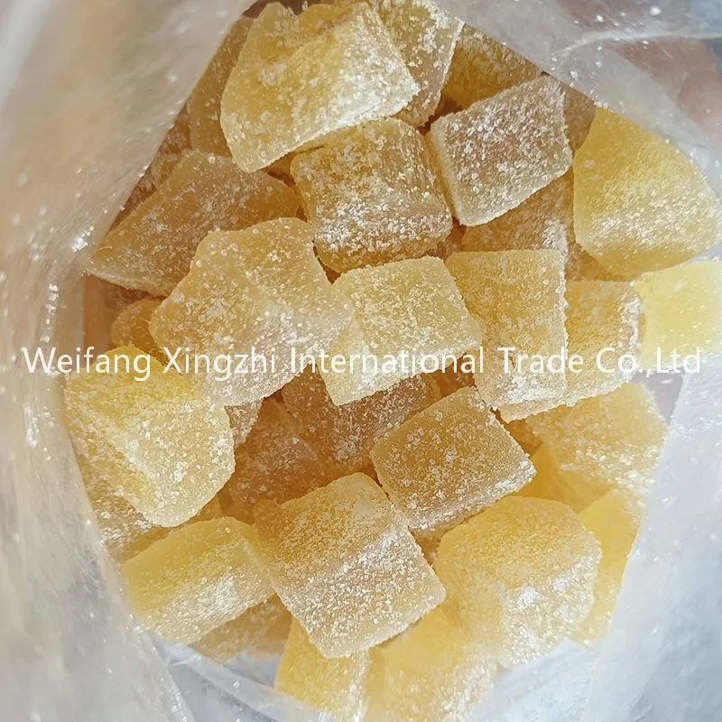 Dried Ginger Slice /Ginger Chunk/ Ginger Dice/ Ginger Sticks Sweet Taste Preserved Dried Crystallized Sugar Ginger