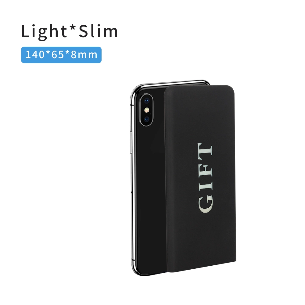 Custom Light up LED Logo Promotion Gift Glowing Power Bank 4000mAh 5000mAh