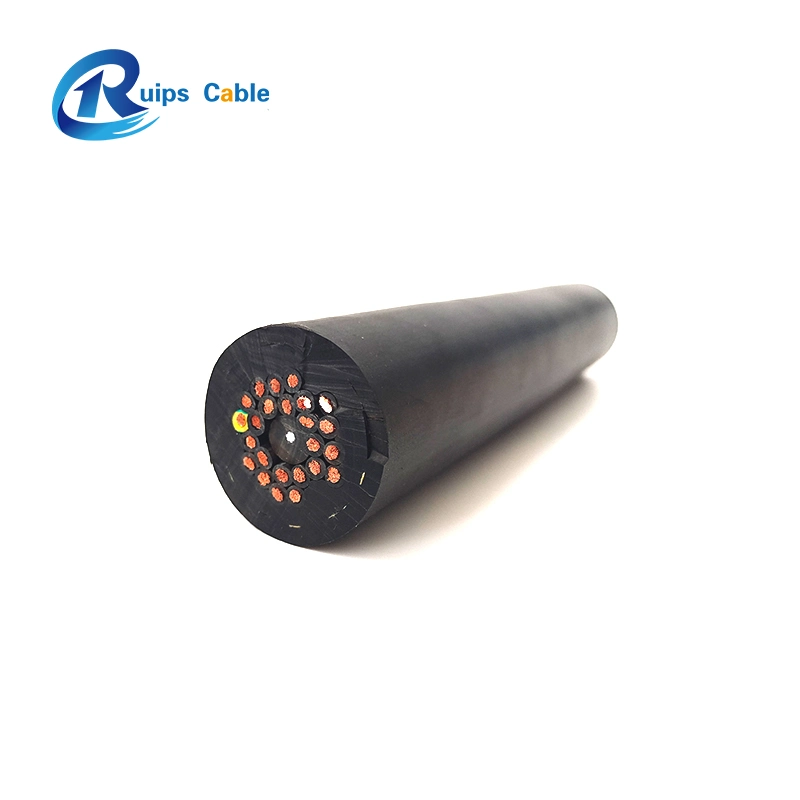 (N) Tscgewou - H. V. 6/10kV 12/20kV 18/30kV aislamiento EPR de cobre estañado flexible blindaje trenzado revestimiento PCP cable de revestimiento de minería