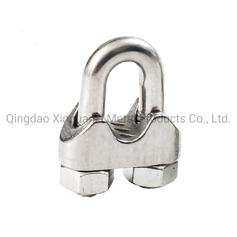 Rigging Hardware Malleable Steel Wire Rope Clip Stainless Steel Wire Rope Clamp DIN741 Wire Rope Clips