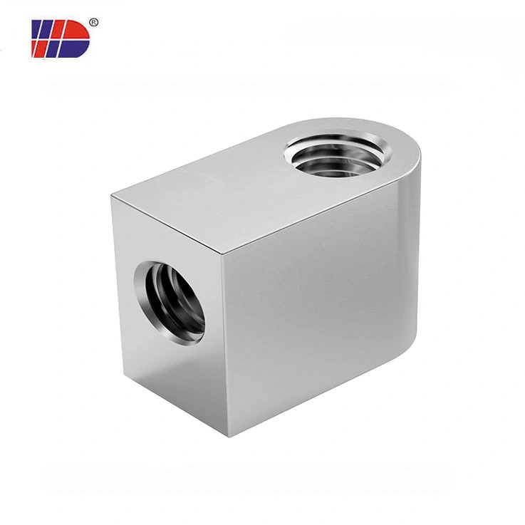 Precision Custom CNC Machining Aluminum Manifold Blocks Pneumatic Valve Parts