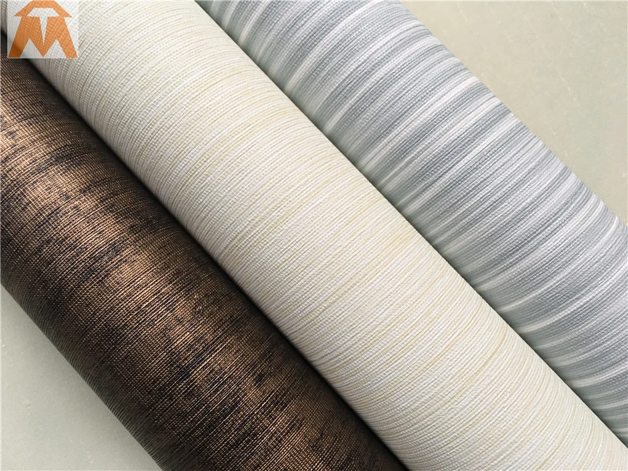 Fabric Design Laminating Decorative PVC Film for Wall Panel Profile