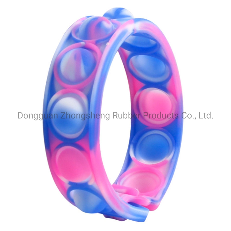 FDA Grade Silicone Colorful Rats Pioneer Bracelet Wristband