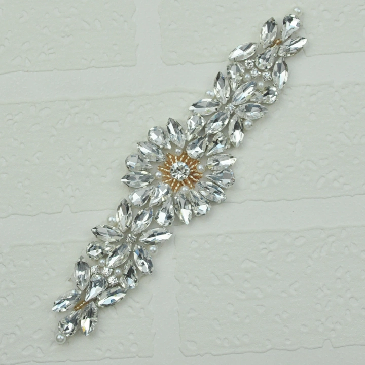 Fashion Crystal Rhinestone Applique Jewelry Wedding Accessoires