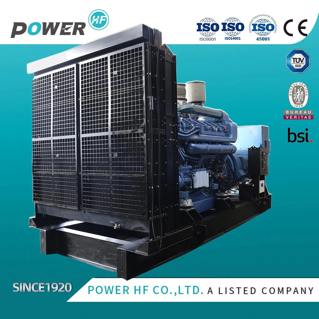 2250kVA/2500kVA/1800kw Diesel de alto voltaje del generador de potencia con una fuerte capacidad de adaptación a la Meseta y altitud Environment-Friendly Fuente de alimentación automática