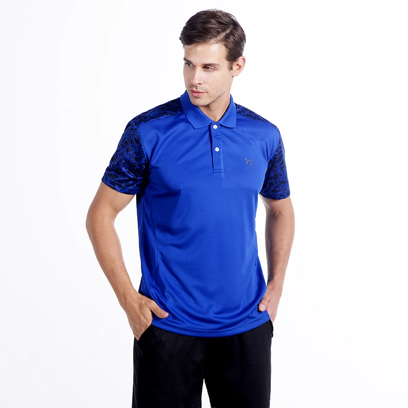 Customized Mens Badminton Tennis Short Sleeve Sports Polo Shirt Wholesale/Supplier Cheap Price