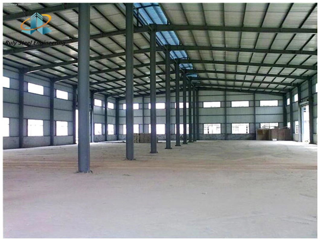 Steel Structure Factory Galvanized Prefabricated Structural Steel Buildings for Food Processing Plant