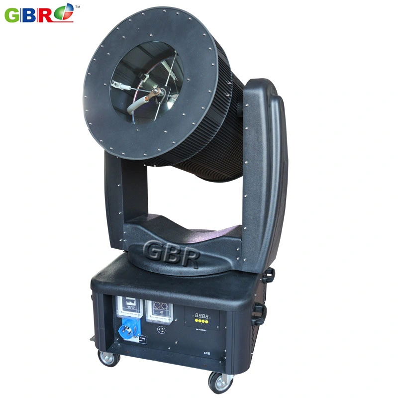 Lighting Factory DMX Moving Head Outdoor Searchlight Sky Beam Light 7000W