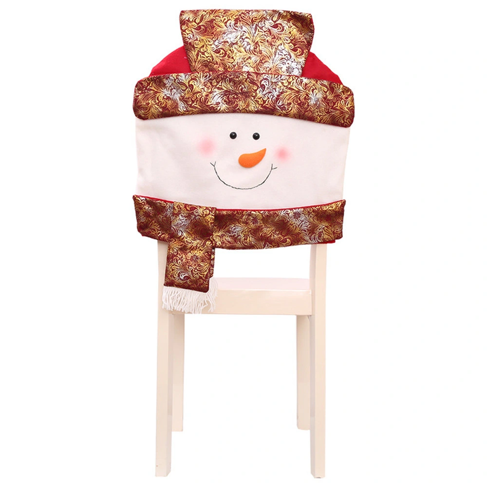 غطاء ديكور عيد الميلاد بالجملة للمقاعد والبلش الطري لعبة