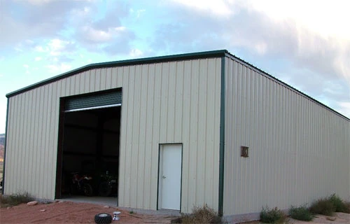 1000 m² Structure en acier de construction rapide hangar de stockage