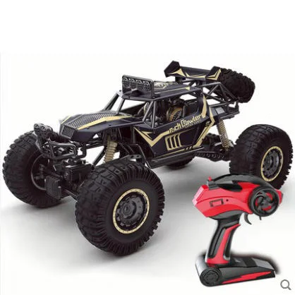 Novo Carro de Controle Remoto Elétrico Tipo 2.4G Brinquedo RC Carro 4X4 Caminhão de Metal de Alta Velocidade