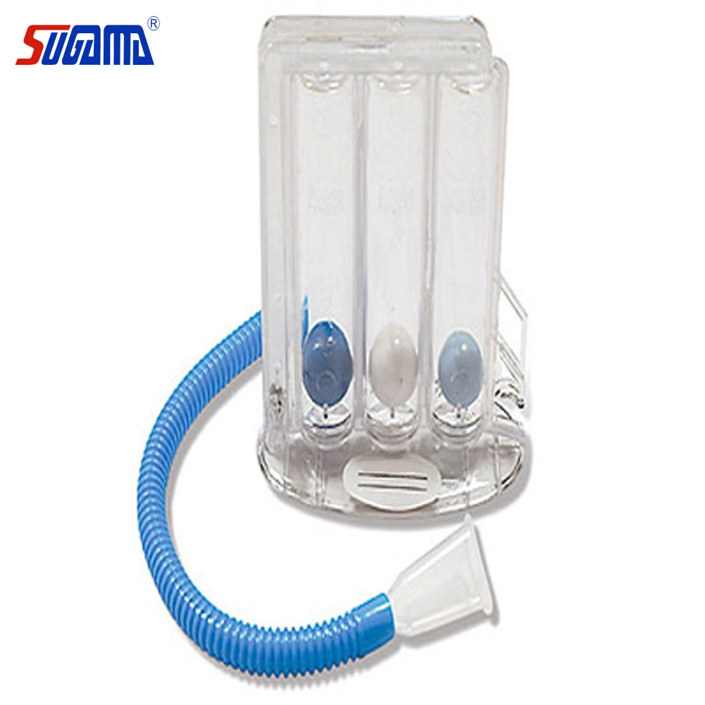 Hot Selling 600cc -900cc- 1200cc 3 Ball Spirometer, Breathing Trainer, Breathing Exerciser for Health Care