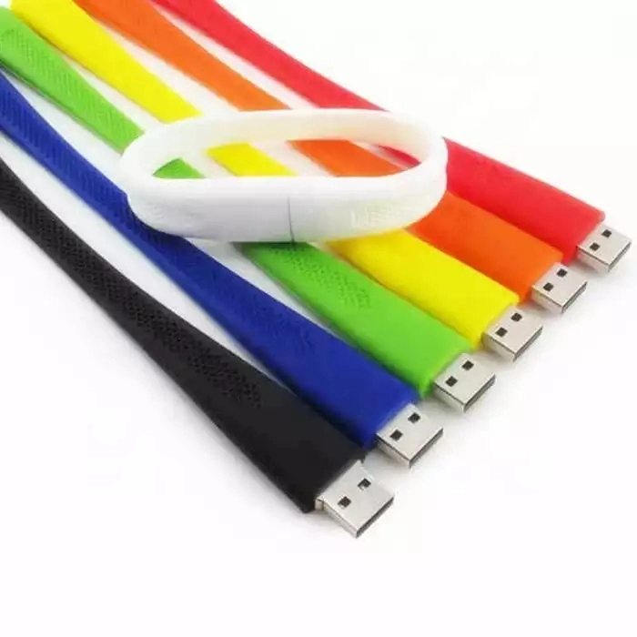 Custom Silicone Wristband Bracelet USB Flash Drive 8GB 4GB Wristband Bracelet USB