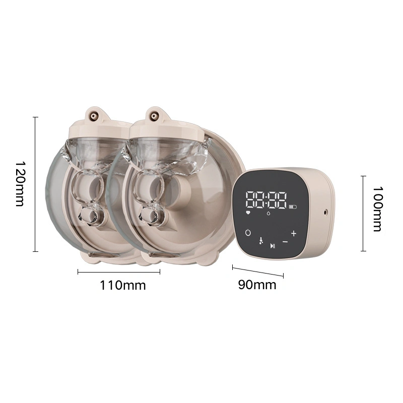 El doble de bombeo de la mama de manos libres portátil cómodo Extractor portátil eléctrico