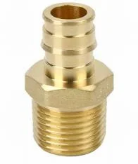 Quick and Easy Brass Fittings Female Elbow with Bracket Brass Elbow for Pex Pipe