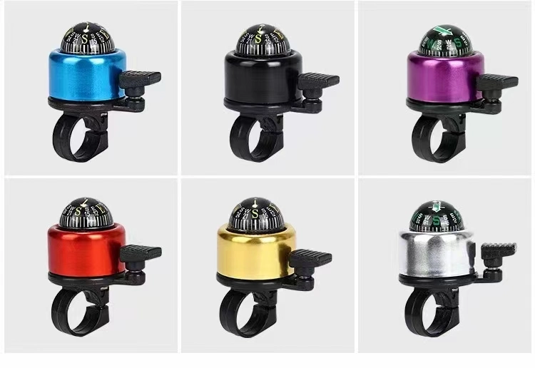 Mayorista Alta calidad Colorful Ciclismo Handlebar Horn Copper Bike Bell Timbre de timbre de bicicleta