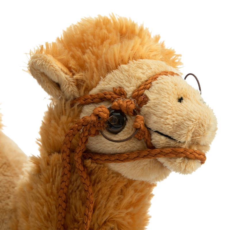 OEM 15cm Realistic Plush Desert Camel Toy Soft Stuffed Animals for Sale