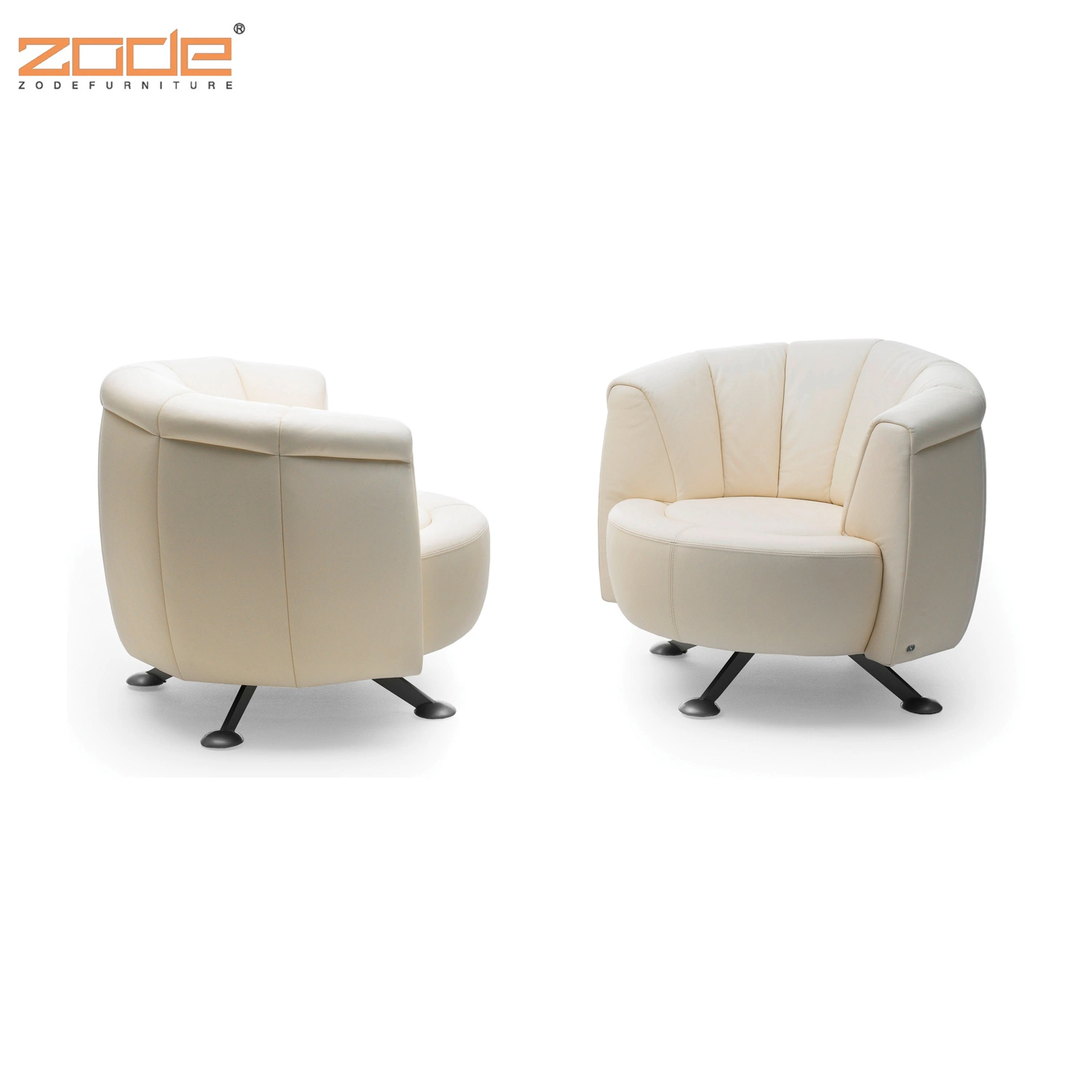 Zode Modern Home/Living Room/Office Design Furniture Luxury Sectional Synthetic Leather L Shape Furniture Living Room Sofa