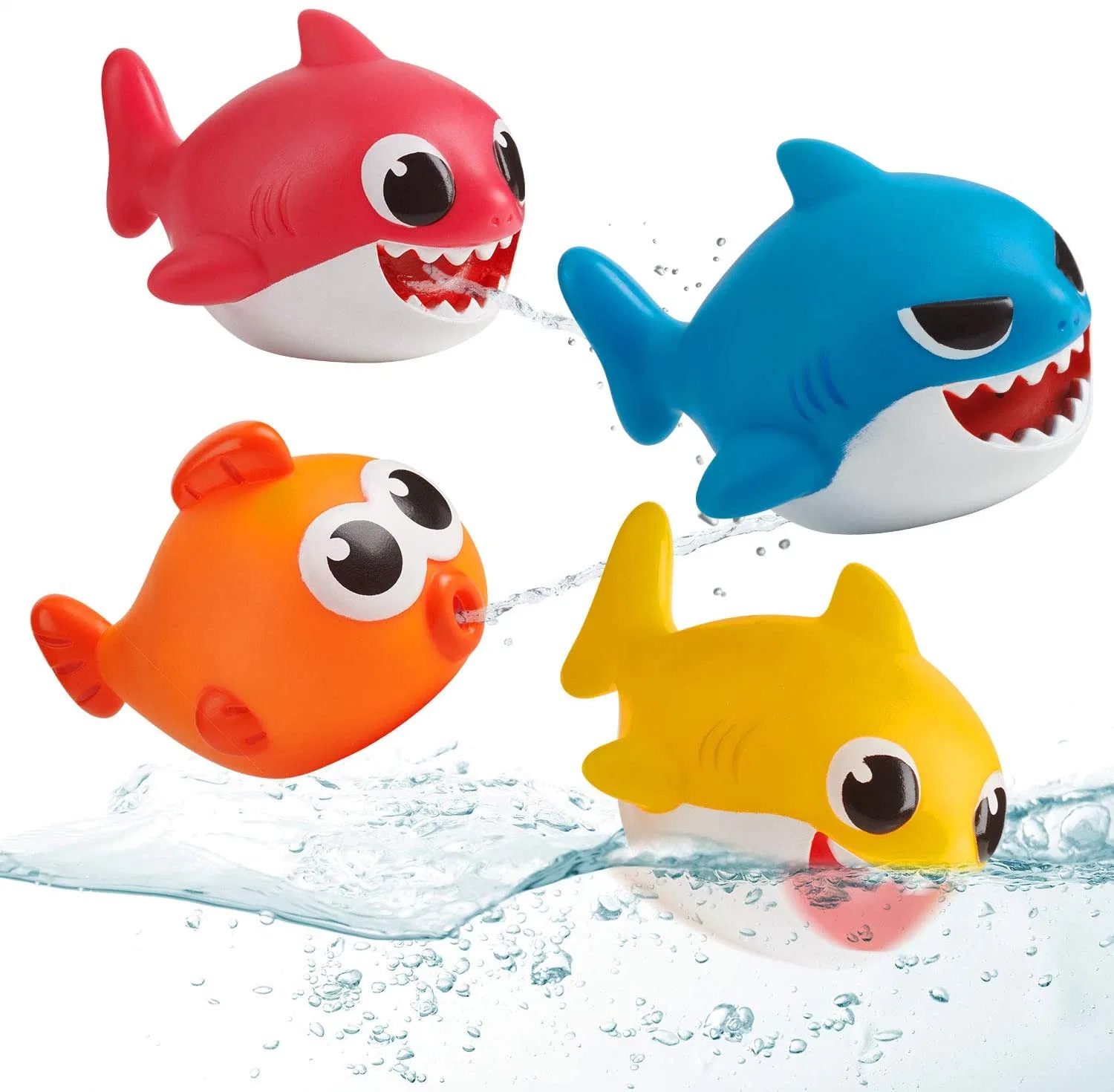 Hot Cartoon Shark Tier zeigen Figur Spielzeug für Kinder