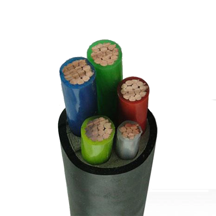 3.5 Core 240mm2, Conductor de cobre aislados en PVC y cable de alimentación eléctrica revestida