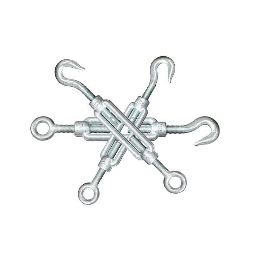 High quality/High cost performance  M16 Galvanized Turnbuckle 304 O-C Type Antirust Wire Rope Fitting Eye-Hook