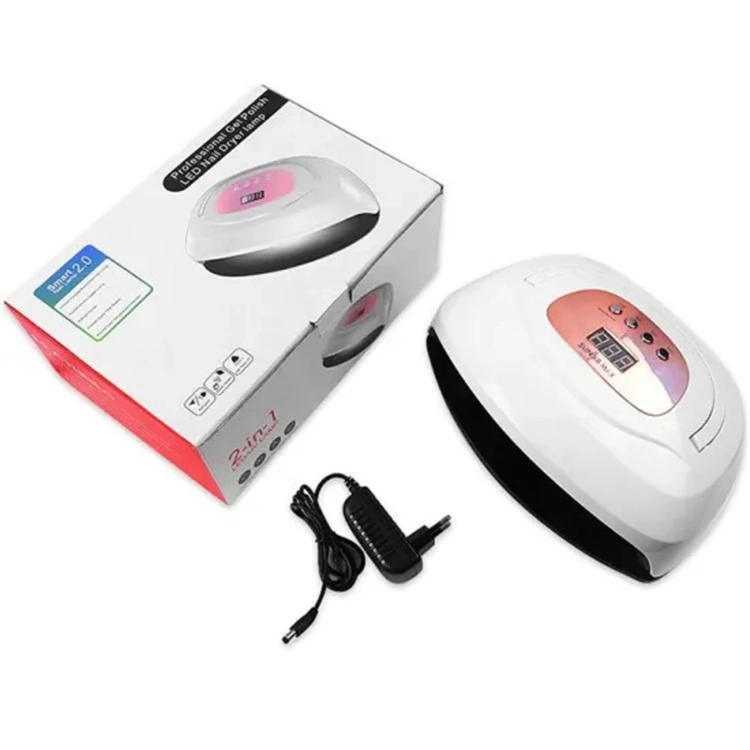 Private Label Portable 220W LED UV Sun Nail Cure Lamp for Drying All Nail Gel