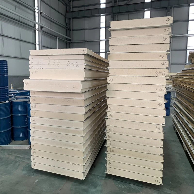 Isolierung PU/PIR/PUR/PUF Sandwichpaneele Prefab Wall