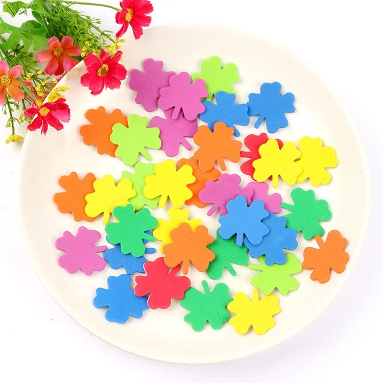 Kids Self DIY Craft Supplies Assorted Geometric Shape Preschool Foam Shapes Stickers