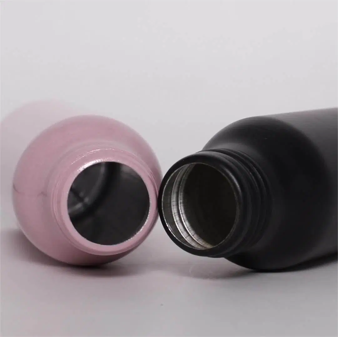 60ml 80ml 100ml 150ml 200ml 250ml Aluminum Cap Black Matte Spray Bottle