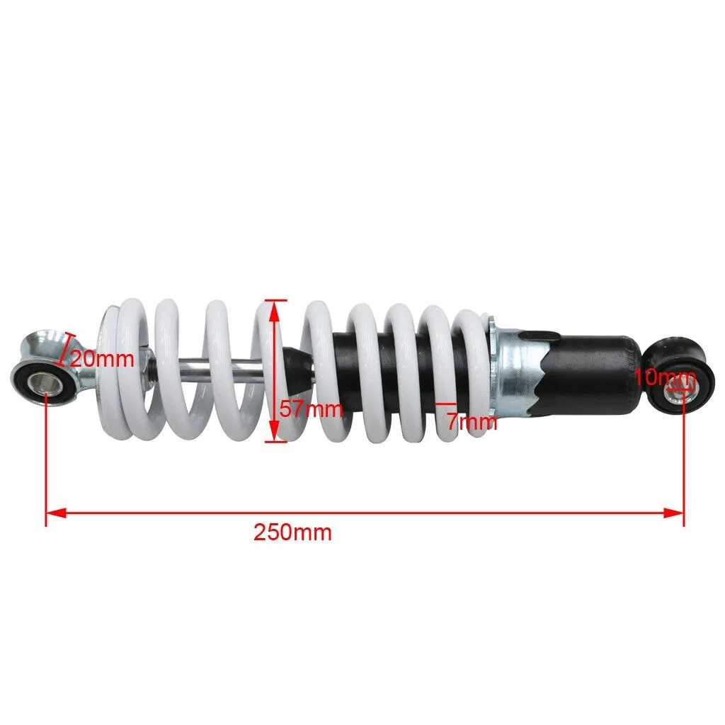 250mm 9.8'' Rear Shock Absorber for 50cc 90cc 110cc Dirt Bike ATV Quad Go Kart